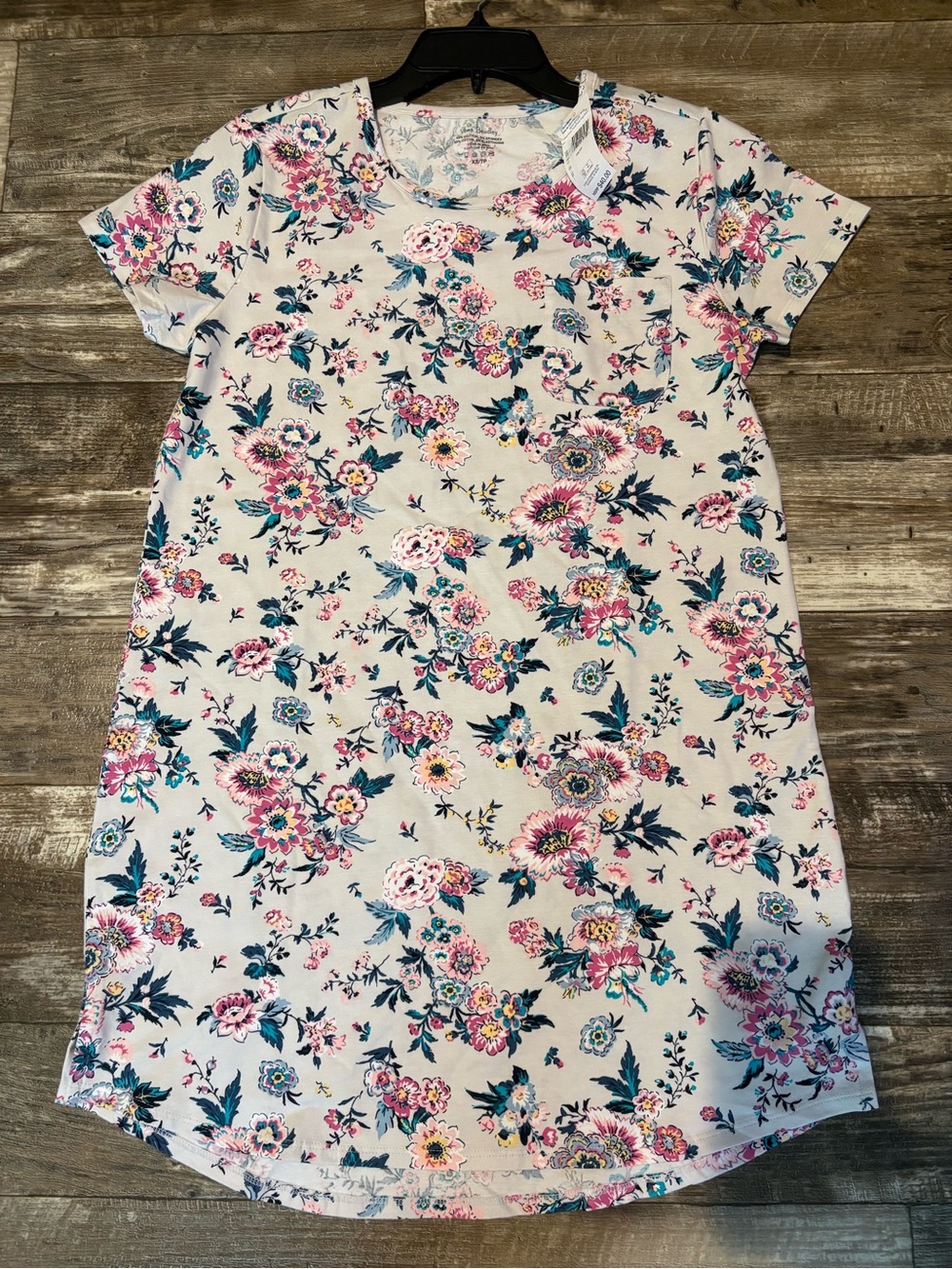 Vera Bradley Short Sleeve Night Dress Magnifique Floral